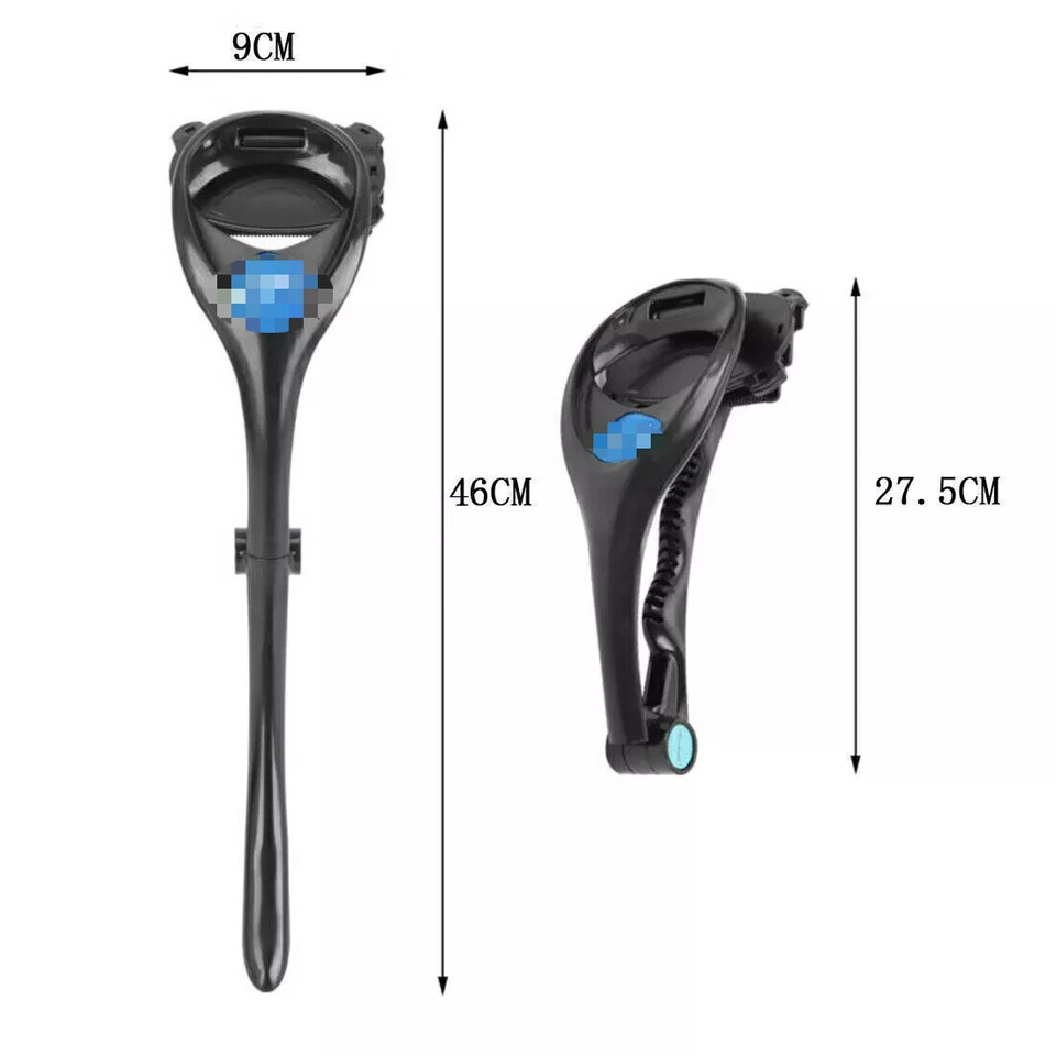 Rückenrasierer für Männer Haarentfernungsset Behaarter Selbstpflegewerkzeug DE - Bild 3 von 4