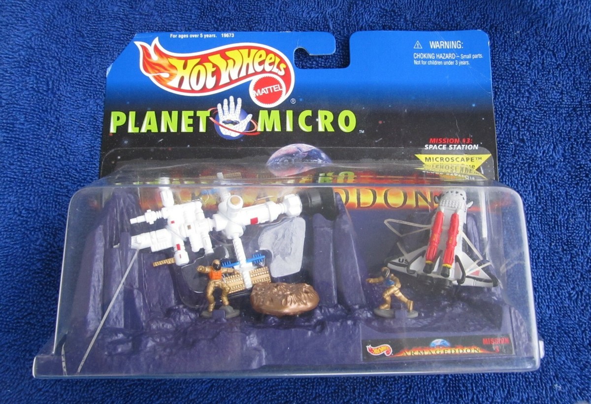 1997 Mattel Hot Wheels Planet Micro ARMAGEDDON Mission 3