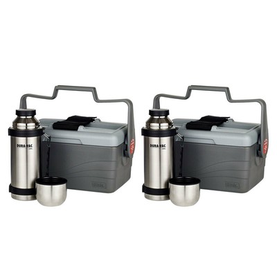 thermos lunch lugger with flask