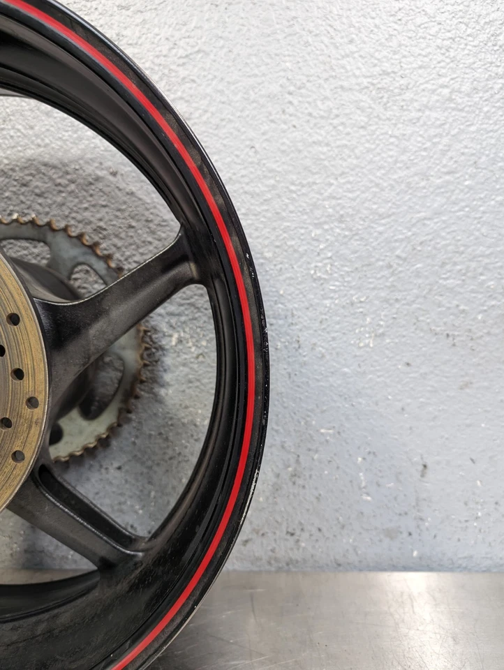 2009-2014 Yamaha YZF R1 OEM заднее колесо задний обод прямой с тормозным диском 2013 - Изображение 4 из 4