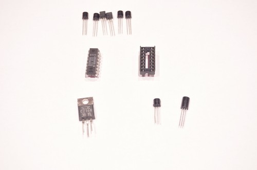 Turntable Denon DP-1200 Repair KIT - all semiconductors, IC+transistors - Picture 2 of 2