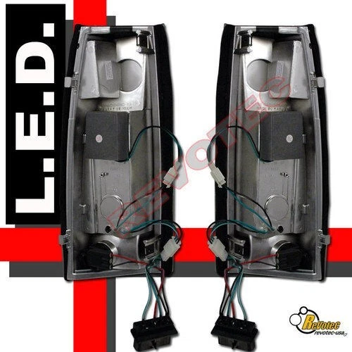 88-98 雪佛兰 Silverado GMC Sierra C/K 1500 2500 皮卡车 LED 尾灯 — 第 2/4 张图片