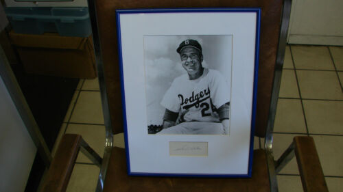 Walter Alston Autograph cut Framed Brooklyn Dodgers PSA/DNA !! - Picture 1 of 3