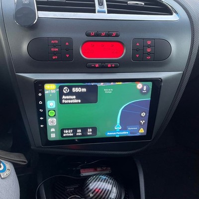 2+64G Android 15 Apple Carplay Autoradio Für Seat Leon 1P1 2005-2012 GPS WIFI FM