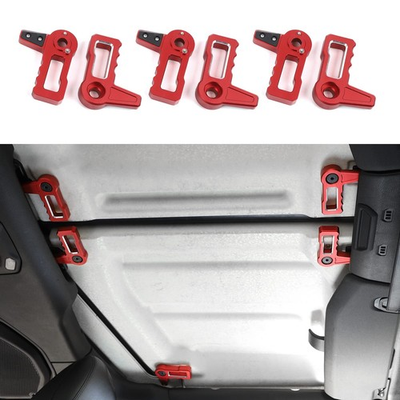 #ad JL 6PCS Freedom Panel Latch Aluminum Hardtop Roof Removal Switch Handle Comp... $107.14