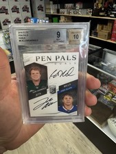 2018 Donruss Elite Pen Pals Auto  Josh Allen & Sam Darnold RC BGS 9  🔥