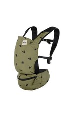 Tula Lite Baby Carrier Soar Green and Black Birds Fanny Pack
