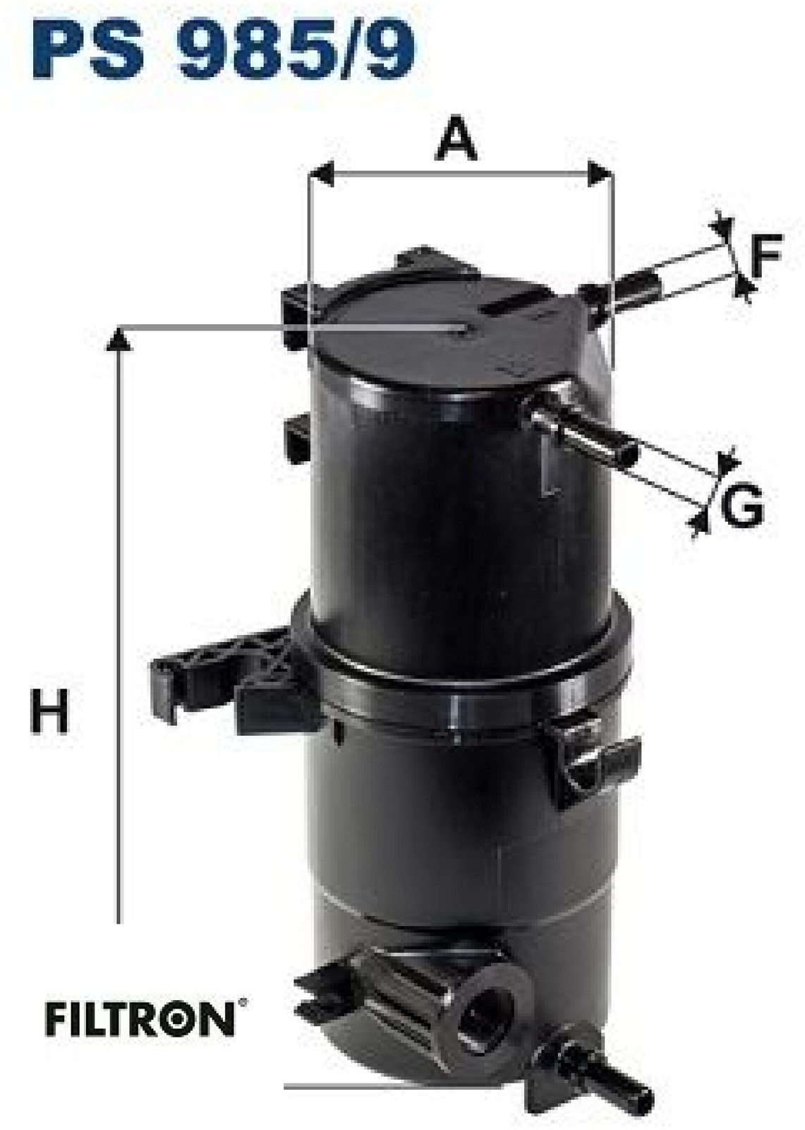 FILTRON PS985/9 Kraftstofffilter Kraftstoffilter für VW