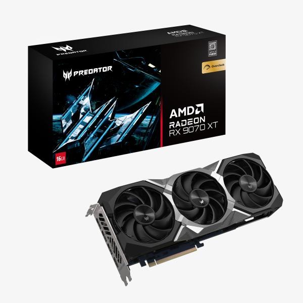 Acer Predator BiFrost Radeon RX 9070 XT OC 16GB AMD GDDR6 (VGA Acer Predator BiF