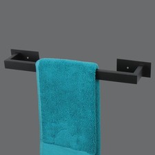 Bathroom Towel Bar Self Adhesive, No Drilling Towel Rack Easy to Install, Han...