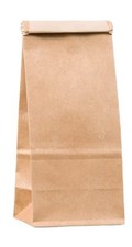 Resealable Kraft Tin Tie Poly-lined Bags - 1/2 Lb - 25 Pack