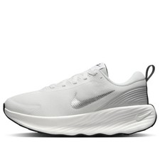NIKE scarpe da ginnastica donna bianche e argento Promina UK 6 NUOVE ref 90