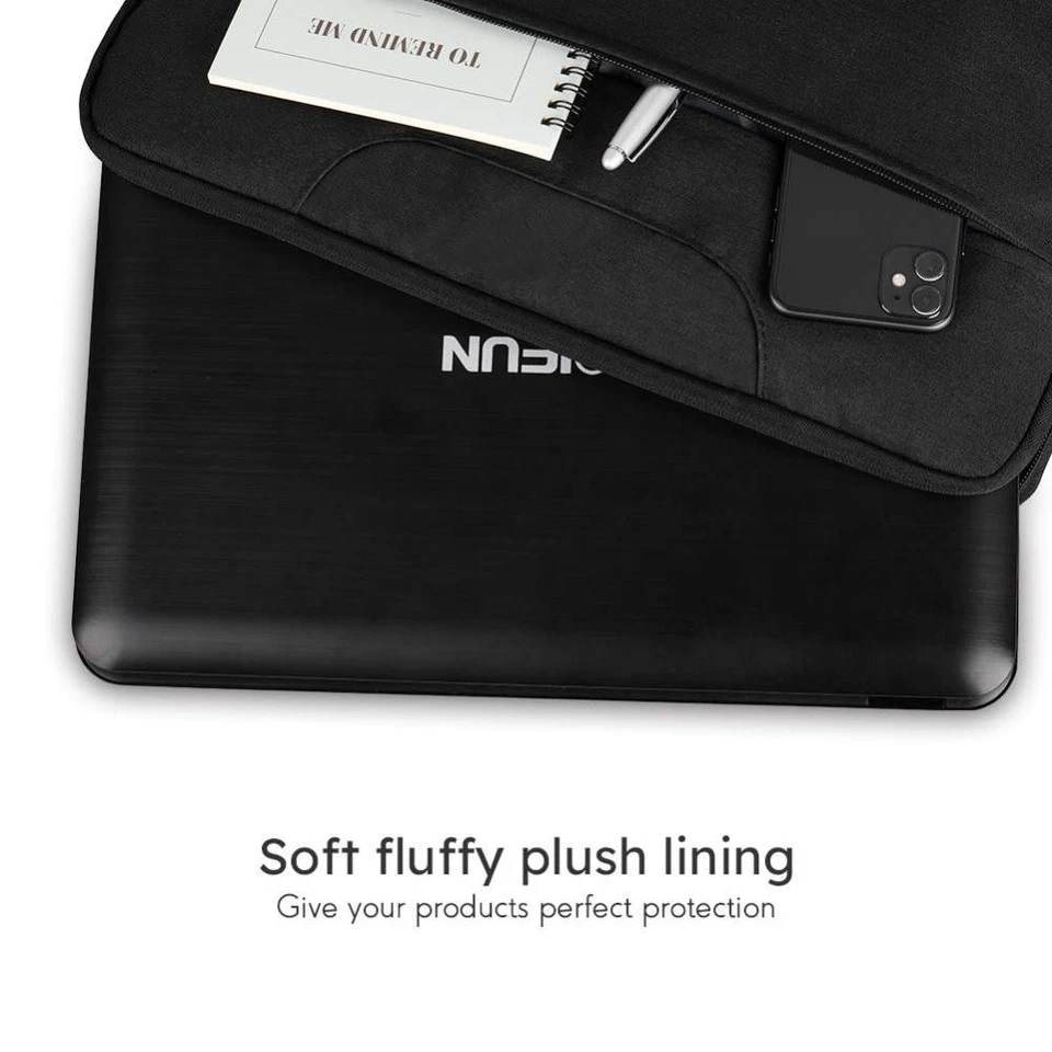 Bolsa de transporte para DVD player portátil Boifun 17,5 polegadas, bolsa de viagem para laptop - Imagem 3 de 4