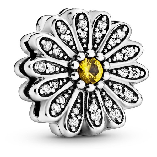 PANDORA Funkelndes Gänseblümchen Blume Clip Charm - Bild 1 von 3