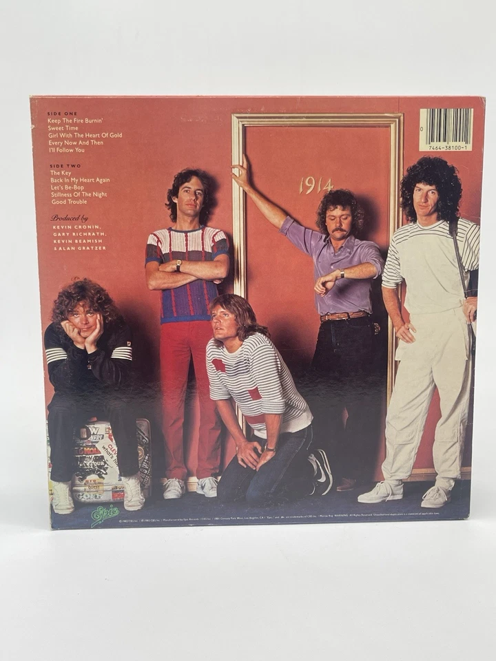 REO SPEEDWAGON GOOD TROUBLE 12" LP VG+ VINYL RECORD EPIC 1982 - Image 2 of 4