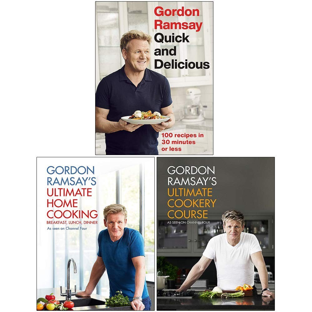 Gordon Ramsay Collection 3 Books  Set Quick & Delicious, Ultimate Home Cooking - Image 6
