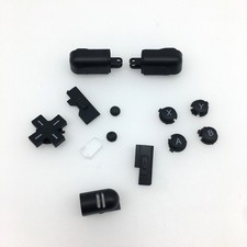 Black Replacement ABXY L R D-Pad Cross Button Full Buttons Set For DS Lite NDSL