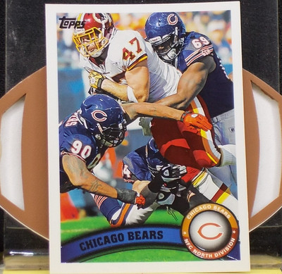 2011 Topps Football Card # 254 *** CHICAGO BEARS *** Team Stats