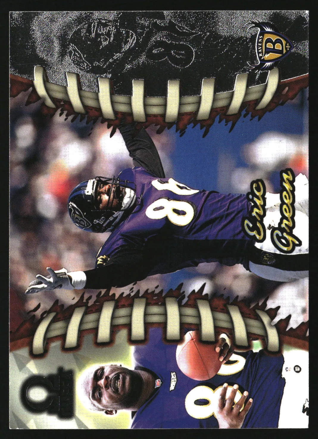 1998 Pacific Omega Eric Green #17 Baltimore Ravens