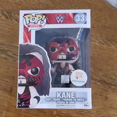 Funko Pop! WWE - Kane Walgreens Exclusive US #33 w, Pop Protector 