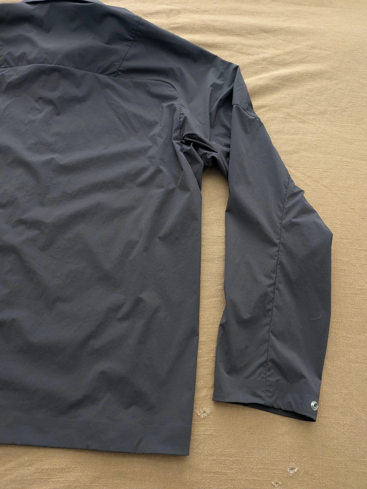 STONE ISLANDGray 1200016 Recycled Stretch Nylon Tela StellinaJacket SIZE M - product detail image 8