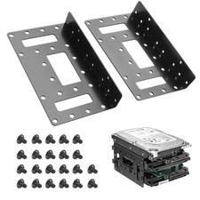 2.5" to 3.5" SSD/HDD Mounting Bracket, Up to 4 2.5 "SSDs Metal Mounting Brack...