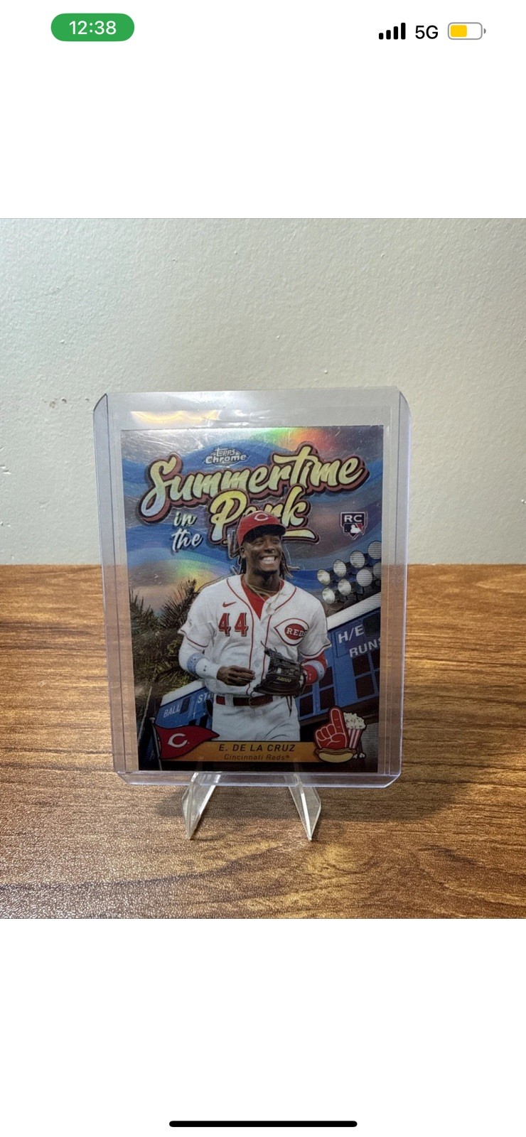 2024 Topps Chrome - Summertime in the Park Elly De La Cruz #SITP-4 (RC)