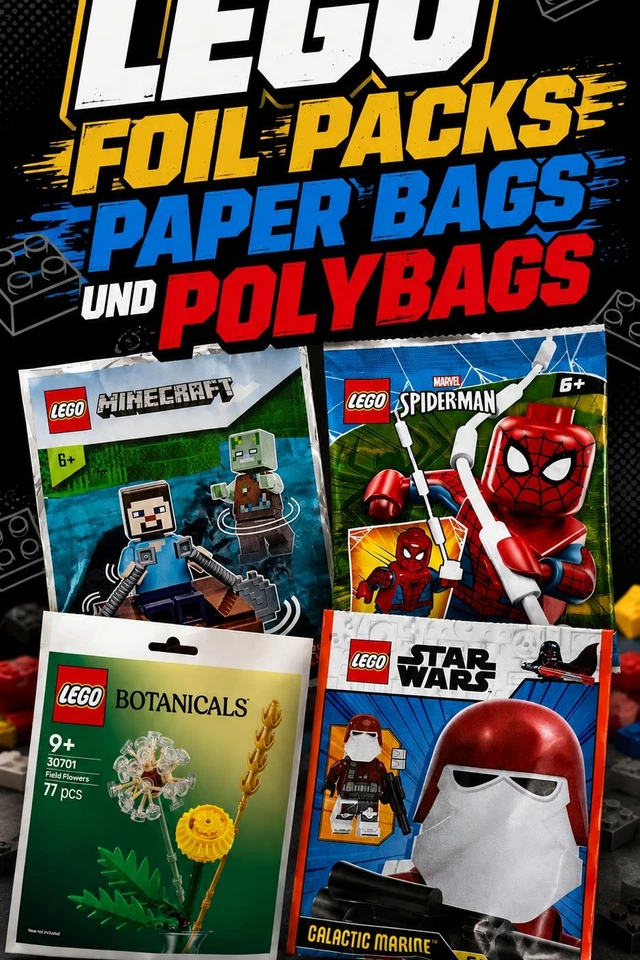 Der BrickXTreme Paper Bag Dienstag - Rießen Auswahl !