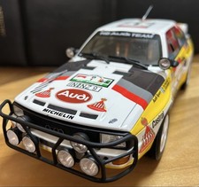 OTTO 1/18 AUDI sport Quattro Cote d'Ivoire 1984 Rally 1338/1500 used, model
