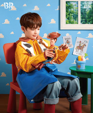 Baskin Robbins x Toy Story Woody Kids Raincoat Pouch Set Authentic Korea