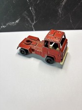 Vintage 1970S Tootsietoy Red Semi Truck Cab Diecast Made in USA Toy Vehicle