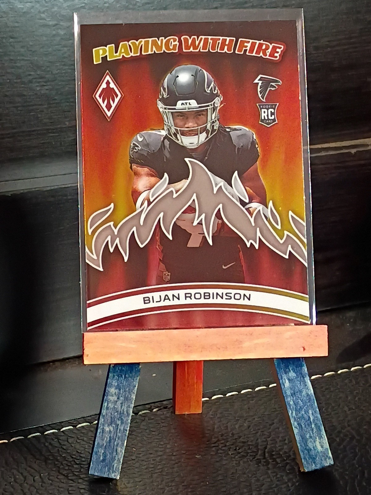 2023 Panini Phoenix - Playing with Fire Bijan Robinson #PWF-3 (RC)