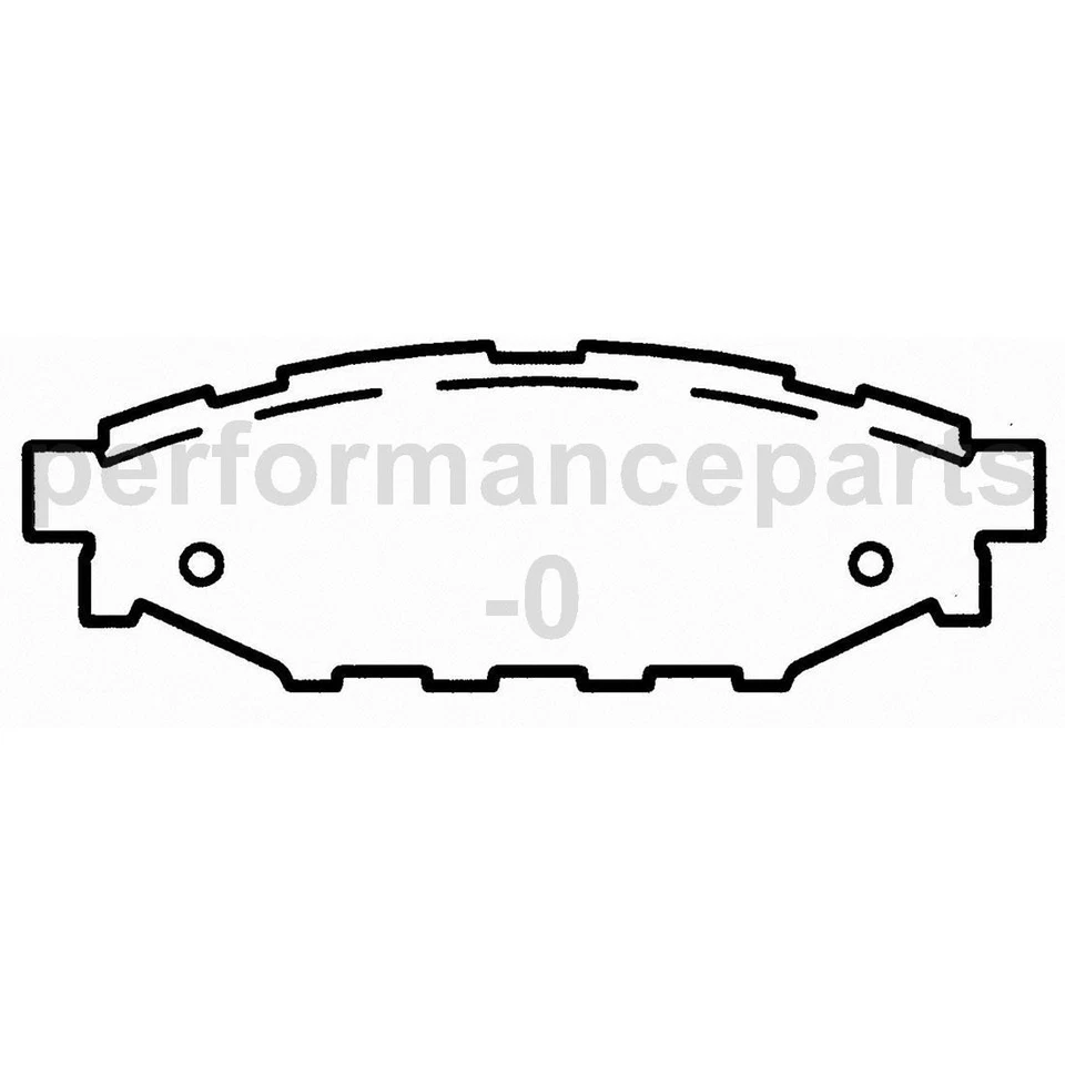 Juego de pastillas de freno de disco trasero rotor de freno de disco para Subaru Legacy 2010-2014 Foto 2 de 4