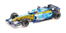 Minichamps 1:18 RENAULT F1 R25 FERNANDO ALONSO 2ND BELGIUM WORLD CHAMPION 2005