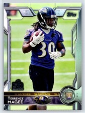 2015 Topps Terrence Magee Rookie Super Bowl 50 Parallel Baltimore Ravens RC #466