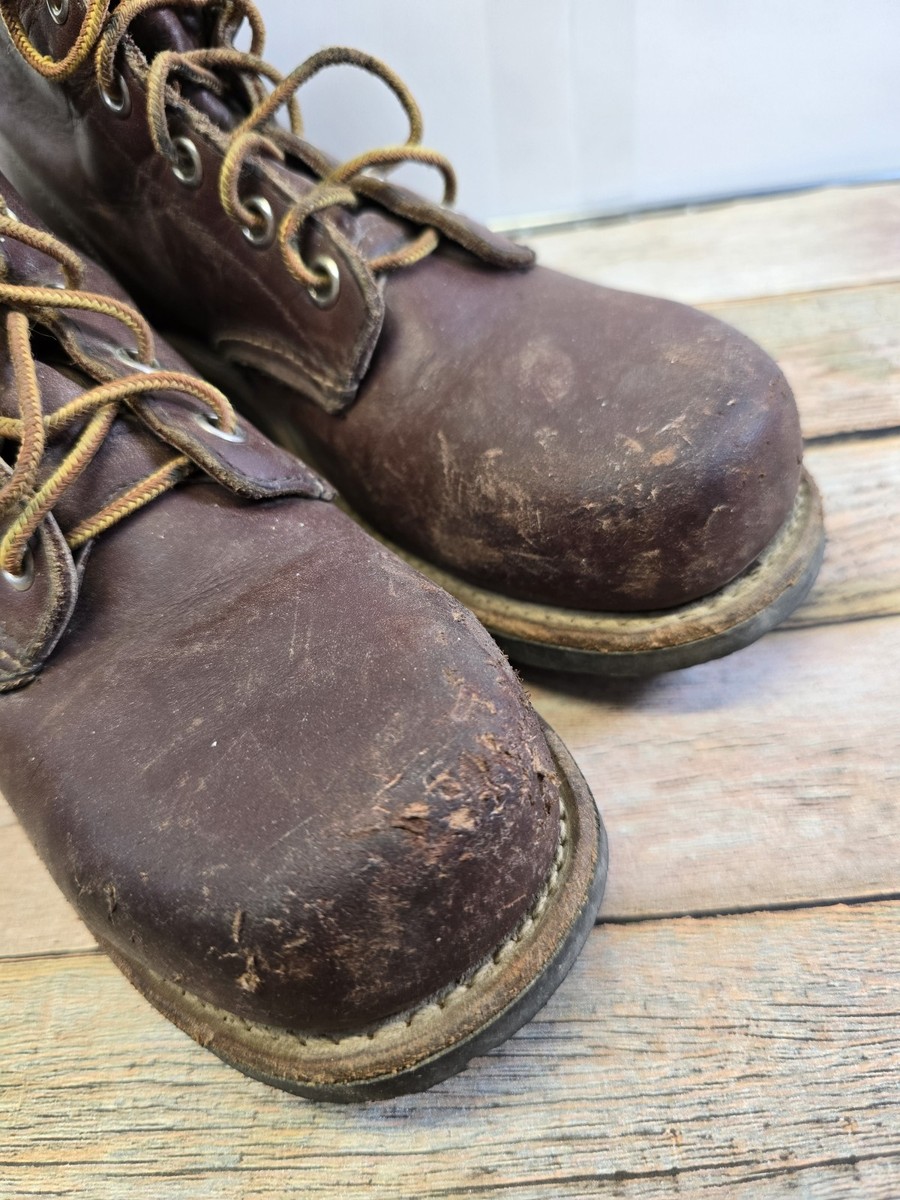 Vintage 70s Red Wing Heritage Collection Steel Toe Boots  display picture 1