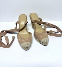 Womens Ivanka Trump Winikka Rose Suede Espadr...