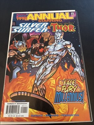 Silver Surfer & Thor 1998 Annual  Marvel Comics Direct Edition. Nice!!!