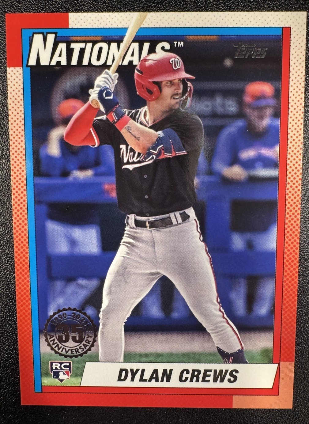 2025 Topps Series 1 - 1990 Topps Baseball Dylan Crews #T90-89 (RC)