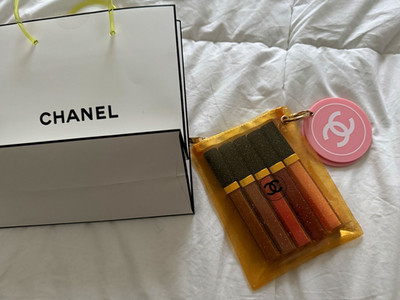 CHANEL Rouge Coco Hydra Gloss Shimmer Liquid Lip Gloss Lot 5 Shades 438-446