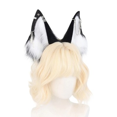 Plush Animal Ear Headbands For Roleplay Costume Theme Party Gathering Accessory