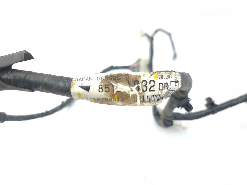 Mitsubishi Pajero 2007 Front Door Wiring Harness Loom Left