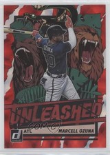 2021 Panini Donruss Unleashed Red /149 Marcell Ozuna #UNL11 h3a