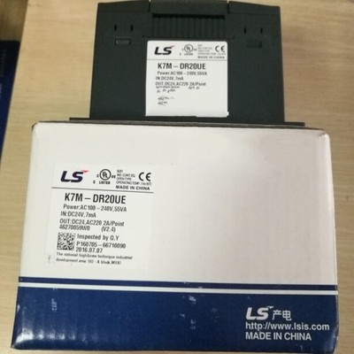 One New LS K7M-DR20UE K7MDR20UE PLC Controller Expedited Shipping #fb