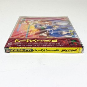 Arcus 1 2 3 Mega CD Wolf Team RPG Sealed NTSC-J