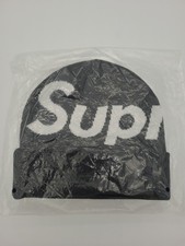 Supreme Big Logo Beanie Black FW25 Classic New Sealed In Hand Authentic SOLD OUT