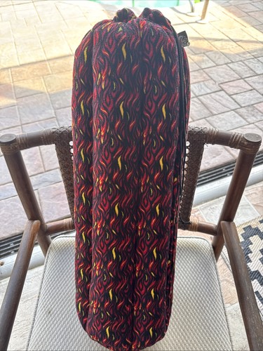 Vintage Vatra Tube Bag Hookah Shisha Pipe Glass Protection 🔥 Flames 28”