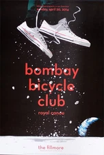 Bombay Bicycle Club Royal Canoe Fillmore SF 4/20/2014 Poster F1264 M. Fleming