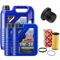 MotoröL Filter Set 5W-30 Liqui Moly 7 Liter + Schraube FüR Audi A6 A7 VW Touareg