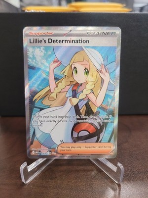 2025 Pokémon Mega Evolution - Lillie s Determination Full Art Trainer UR - Mint 